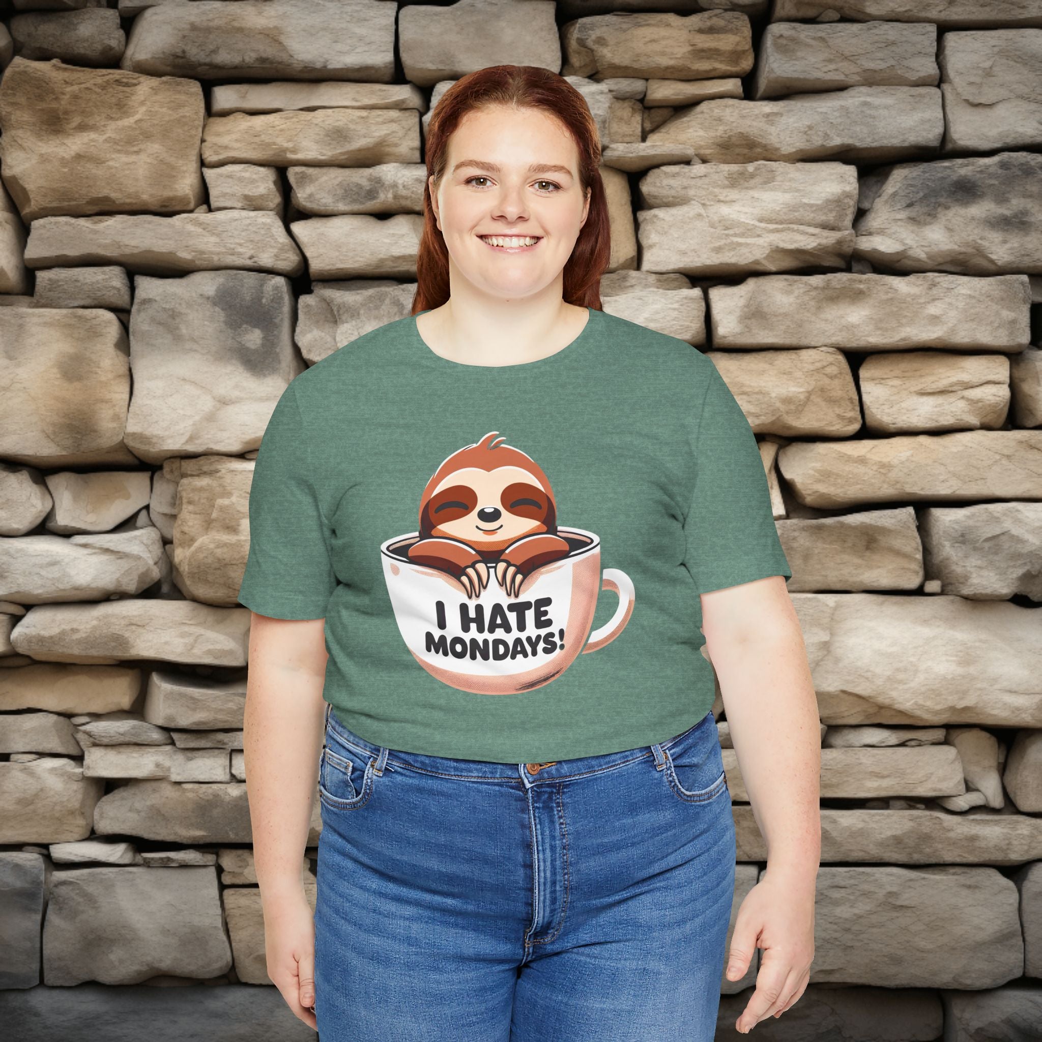 I Hate Mondays Sloth Tee