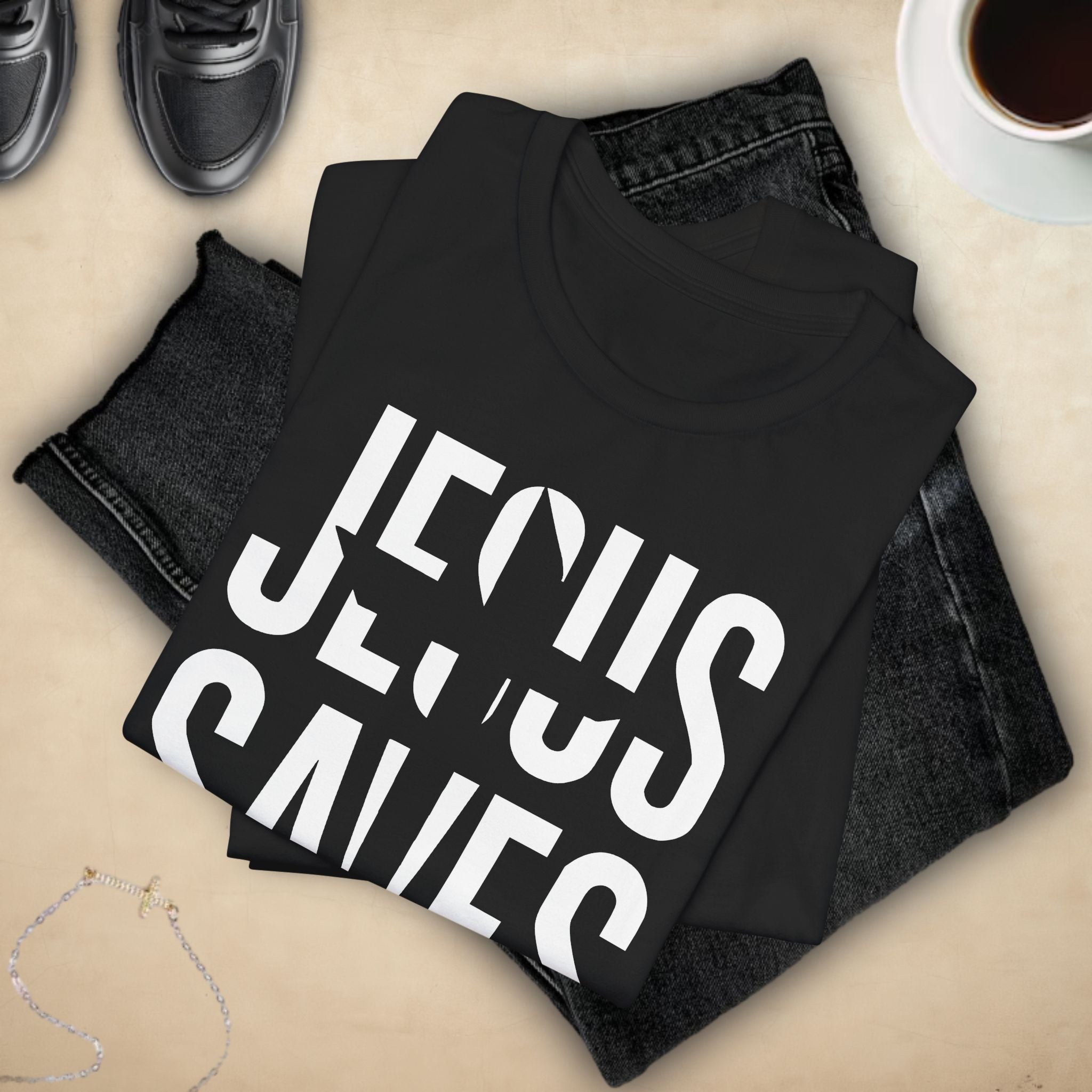 Jesus Saves Tee