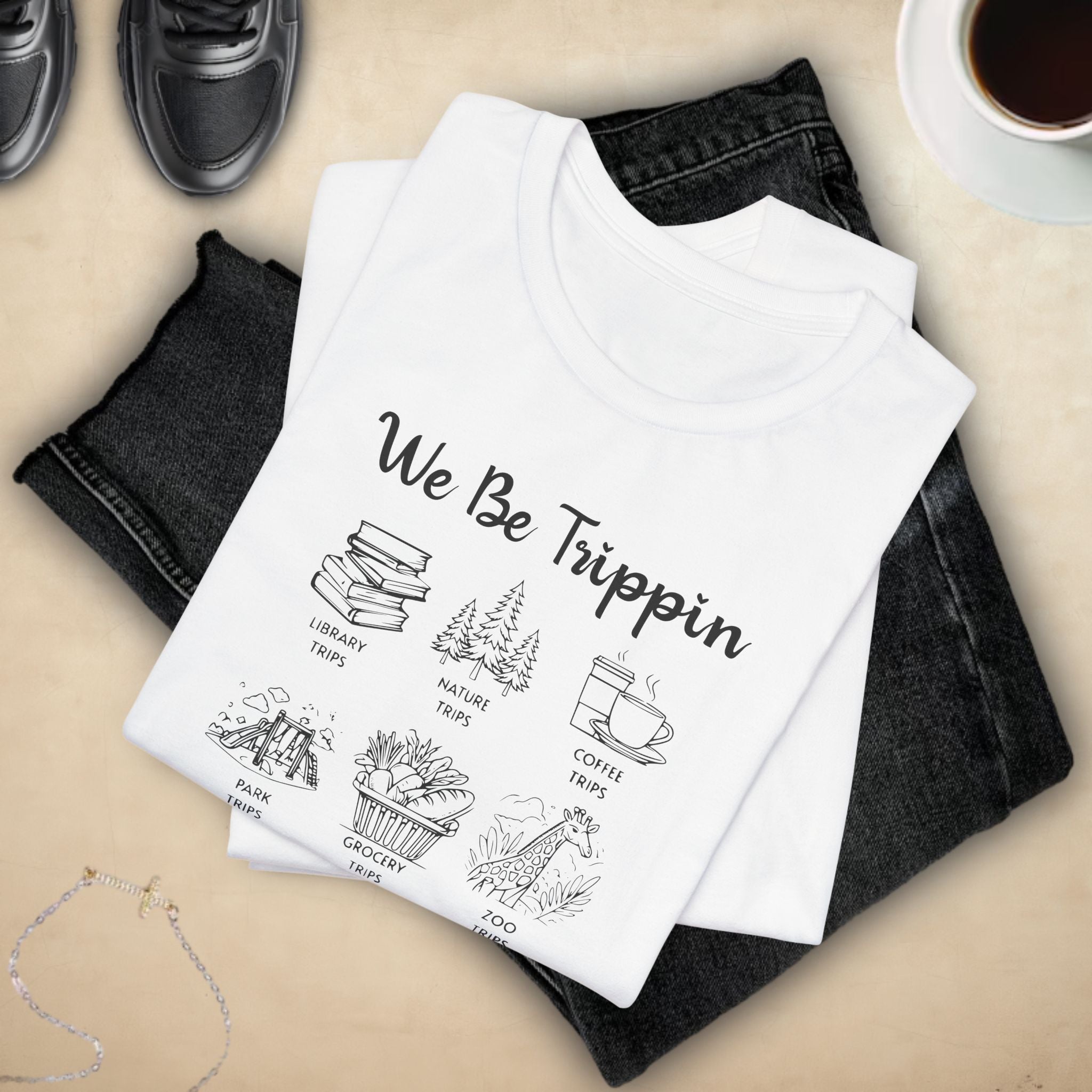 Fun We Be Trippin in Homeschooling Tee