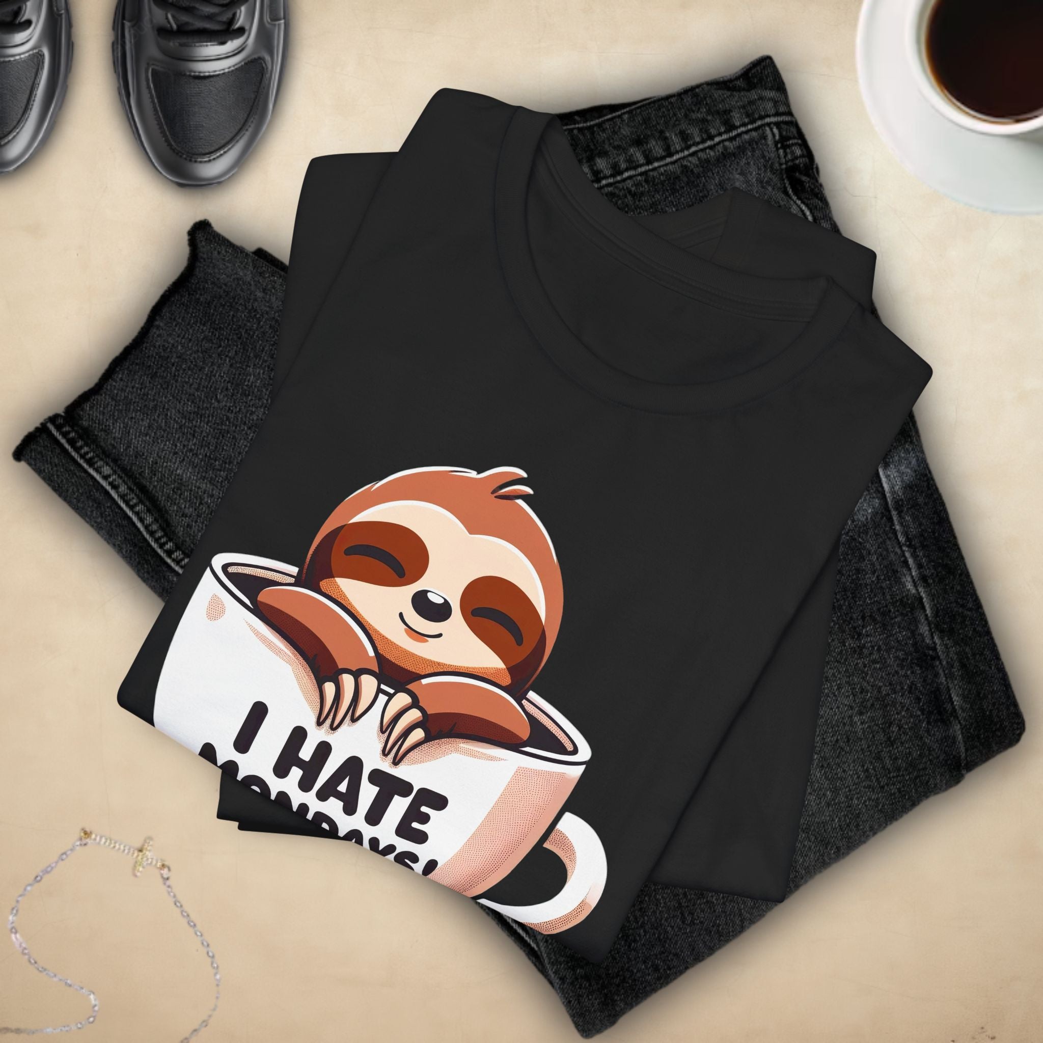 I Hate Mondays Sloth Tee