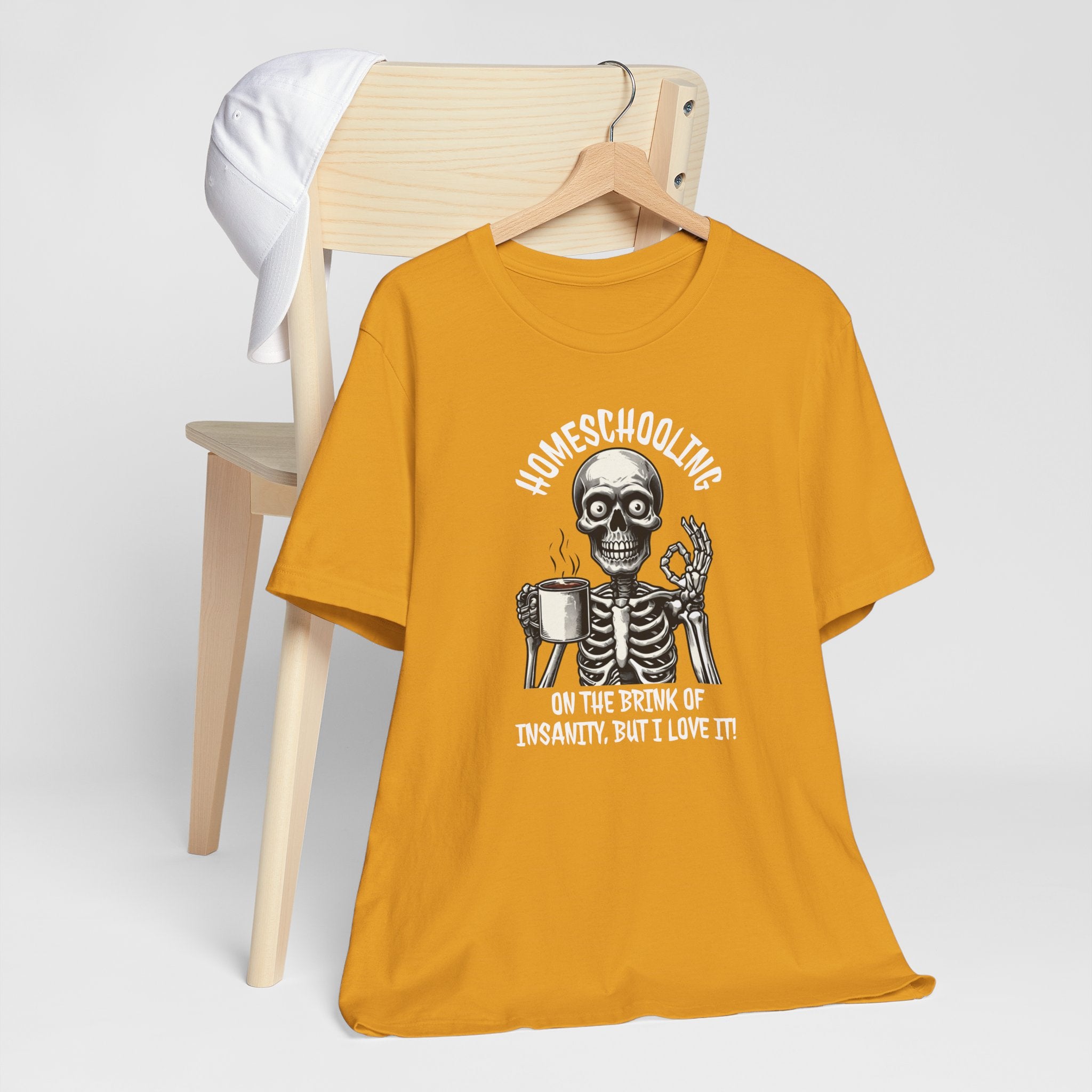 Homeschooling Brink of Insanity Tee