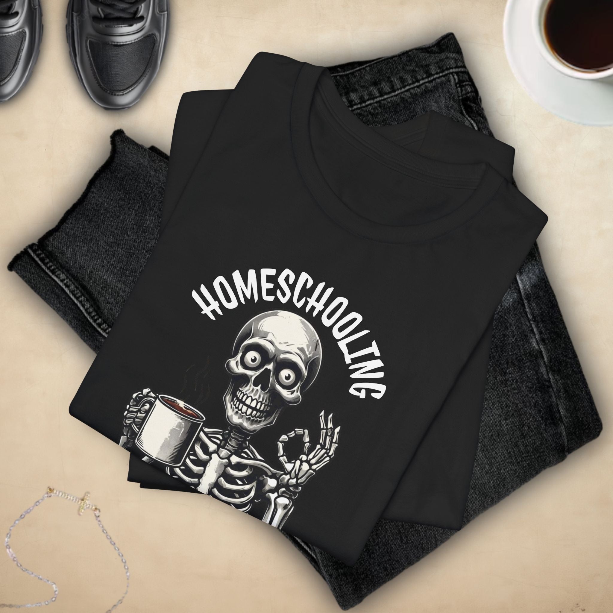 Homeschooling Brink of Insanity Tee