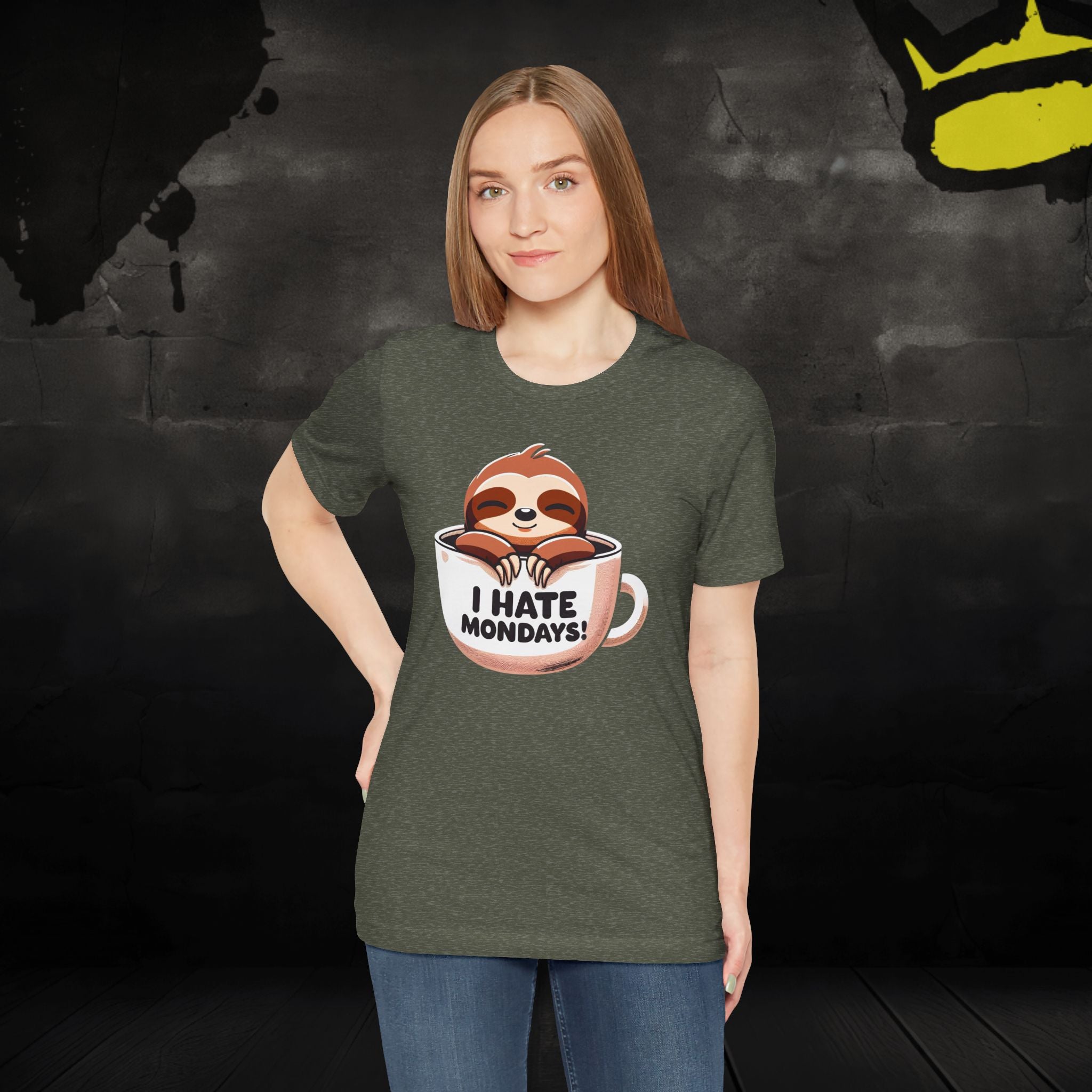 I Hate Mondays Sloth Tee
