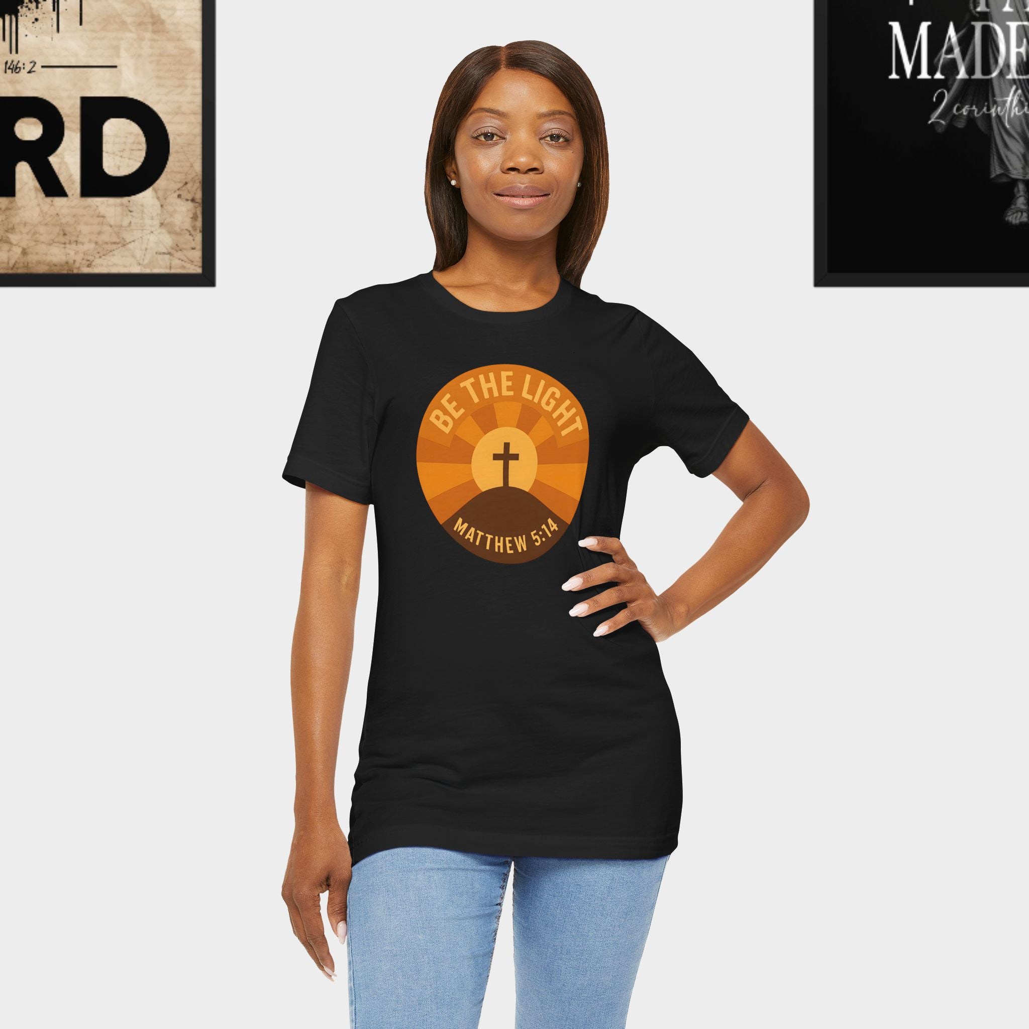 Be the Light Shirt Christian Tee,