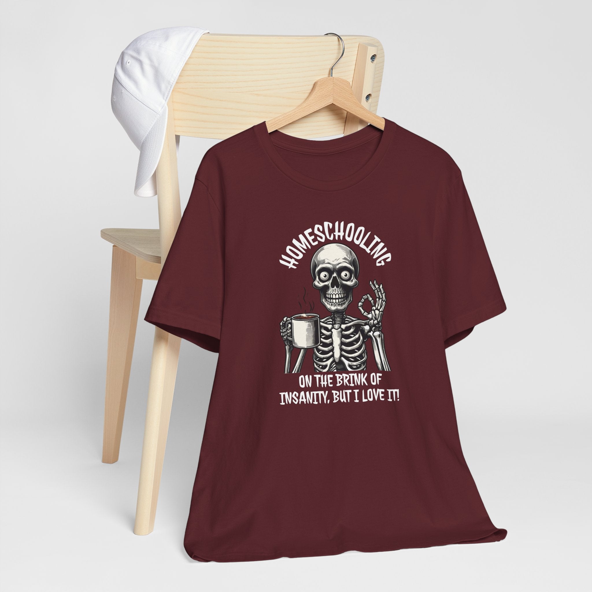Homeschooling Brink of Insanity Tee