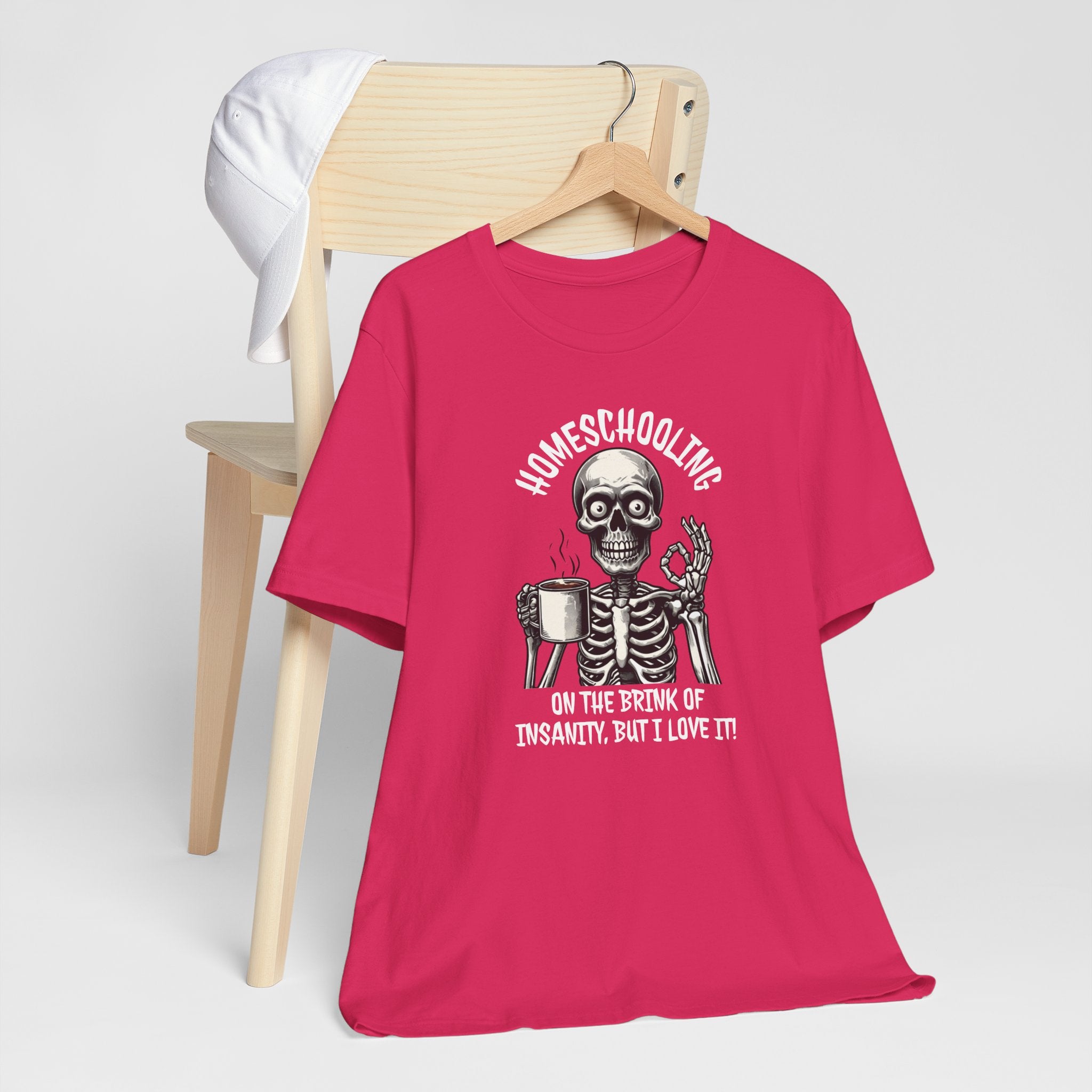 Homeschooling Brink of Insanity Tee