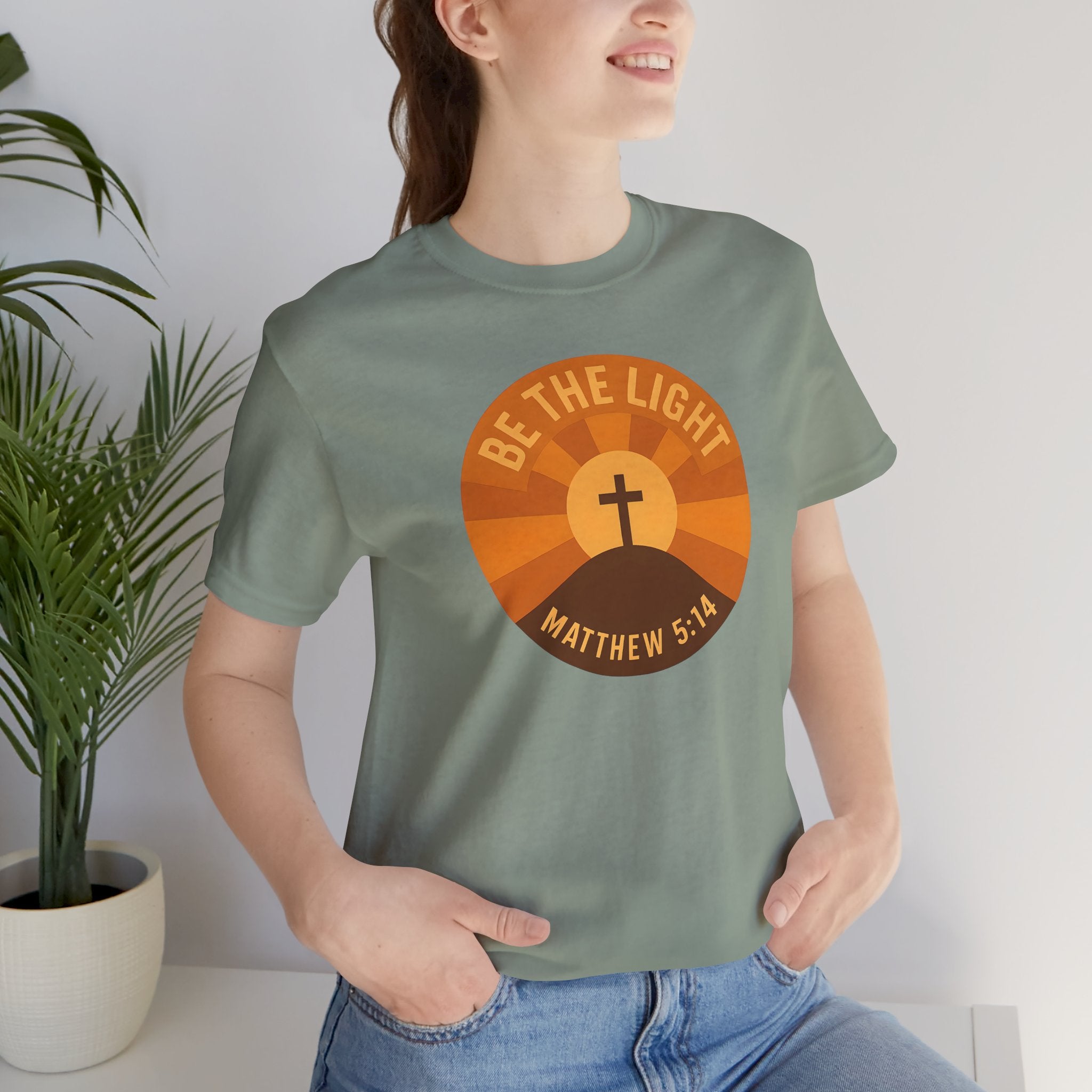 Be the Light Shirt Christian Tee,