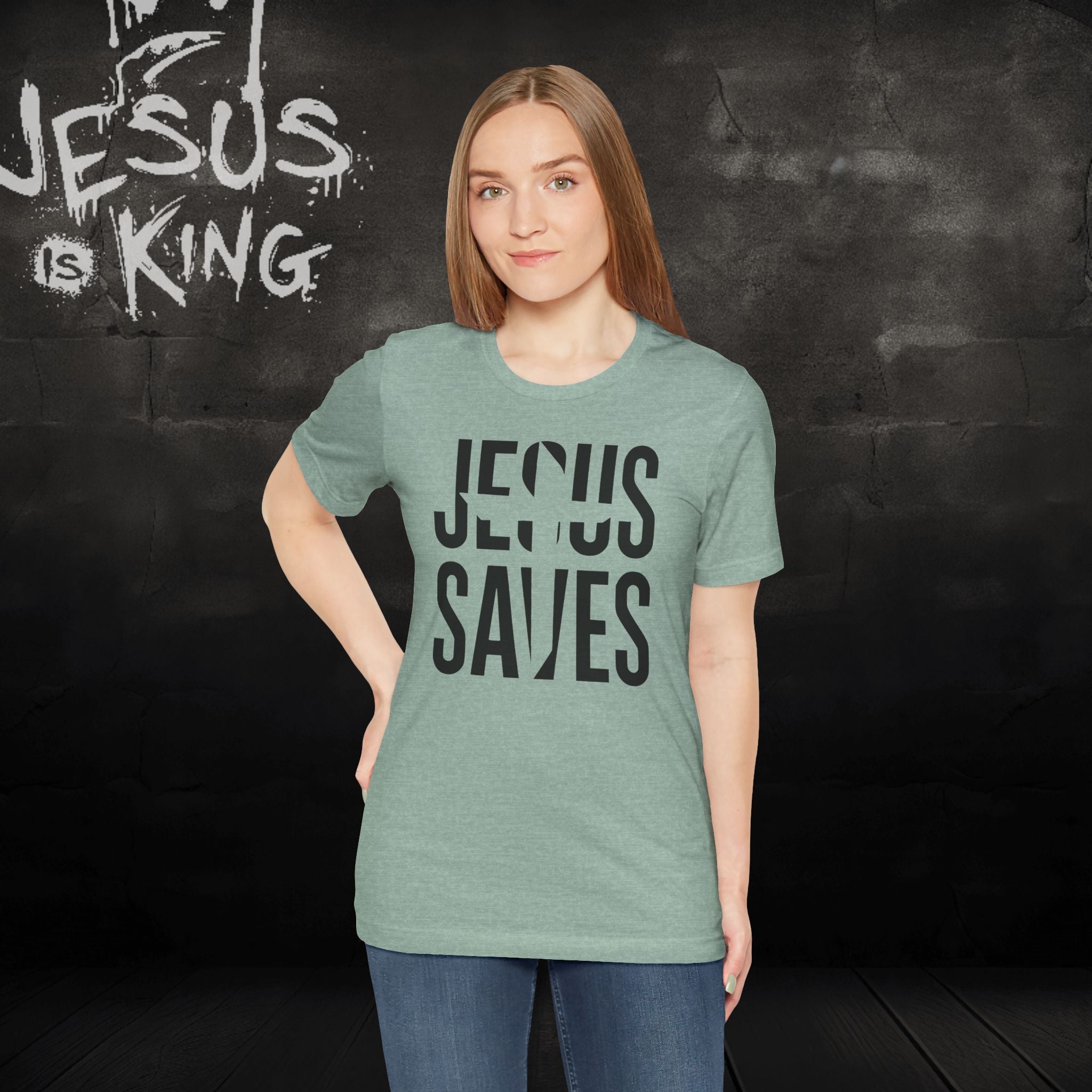 Jesus Saves Tee