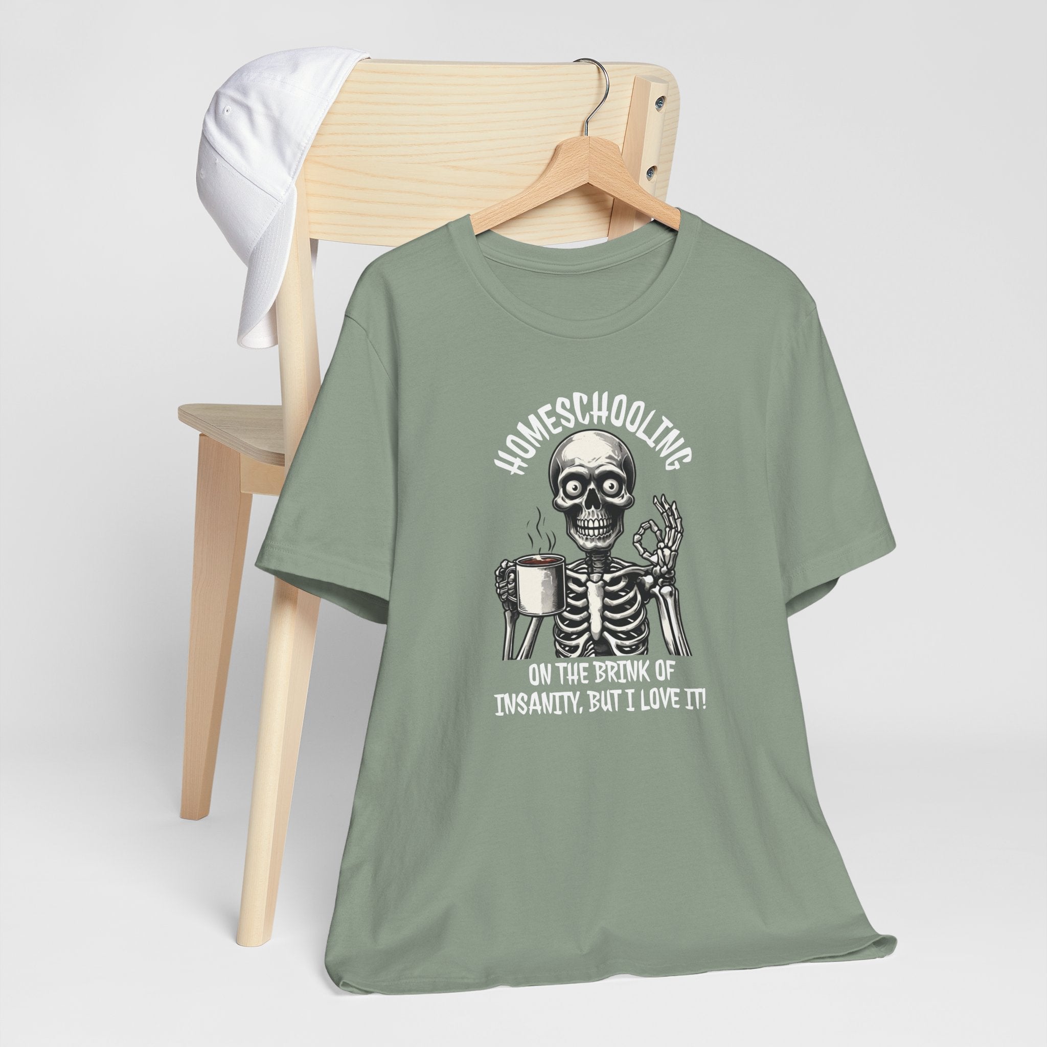 Homeschooling Brink of Insanity Tee