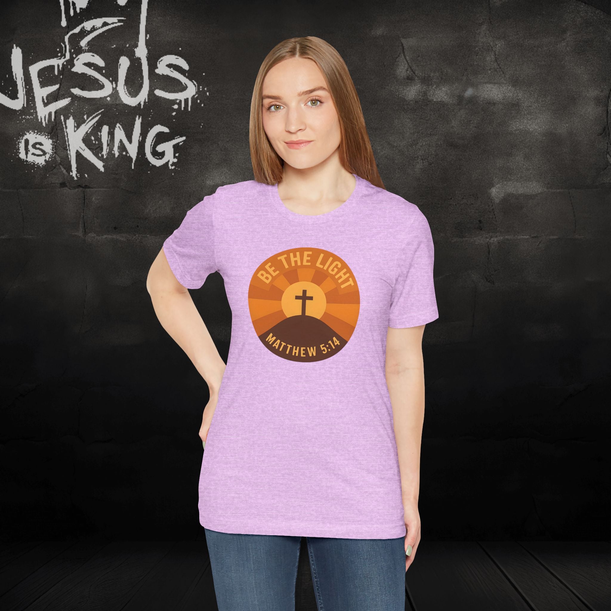 Be the Light Shirt Christian Tee,