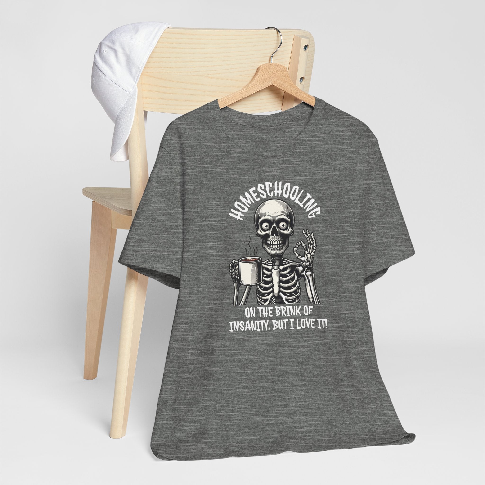 Homeschooling Brink of Insanity Tee