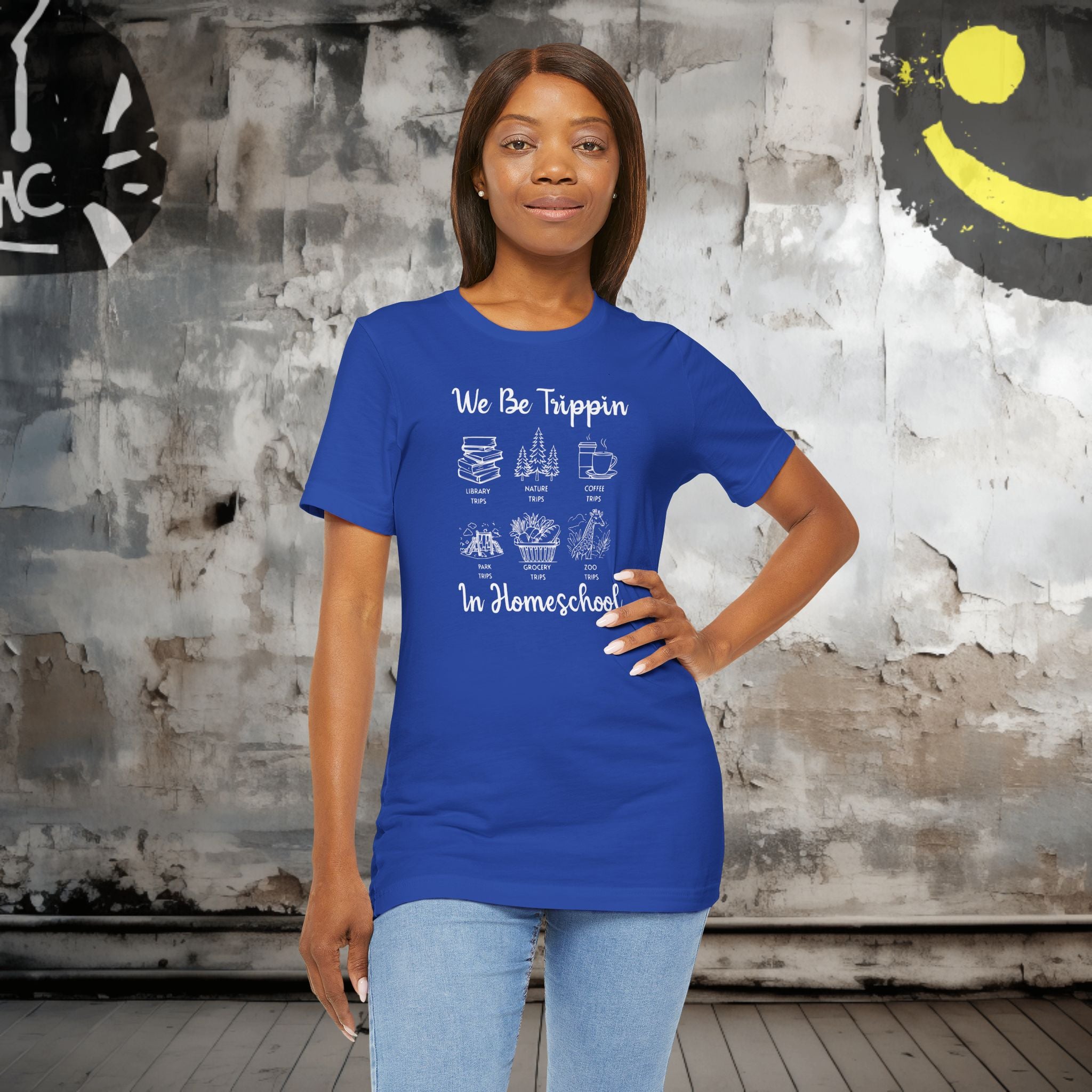 Fun We Be Trippin in Homeschooling Tee