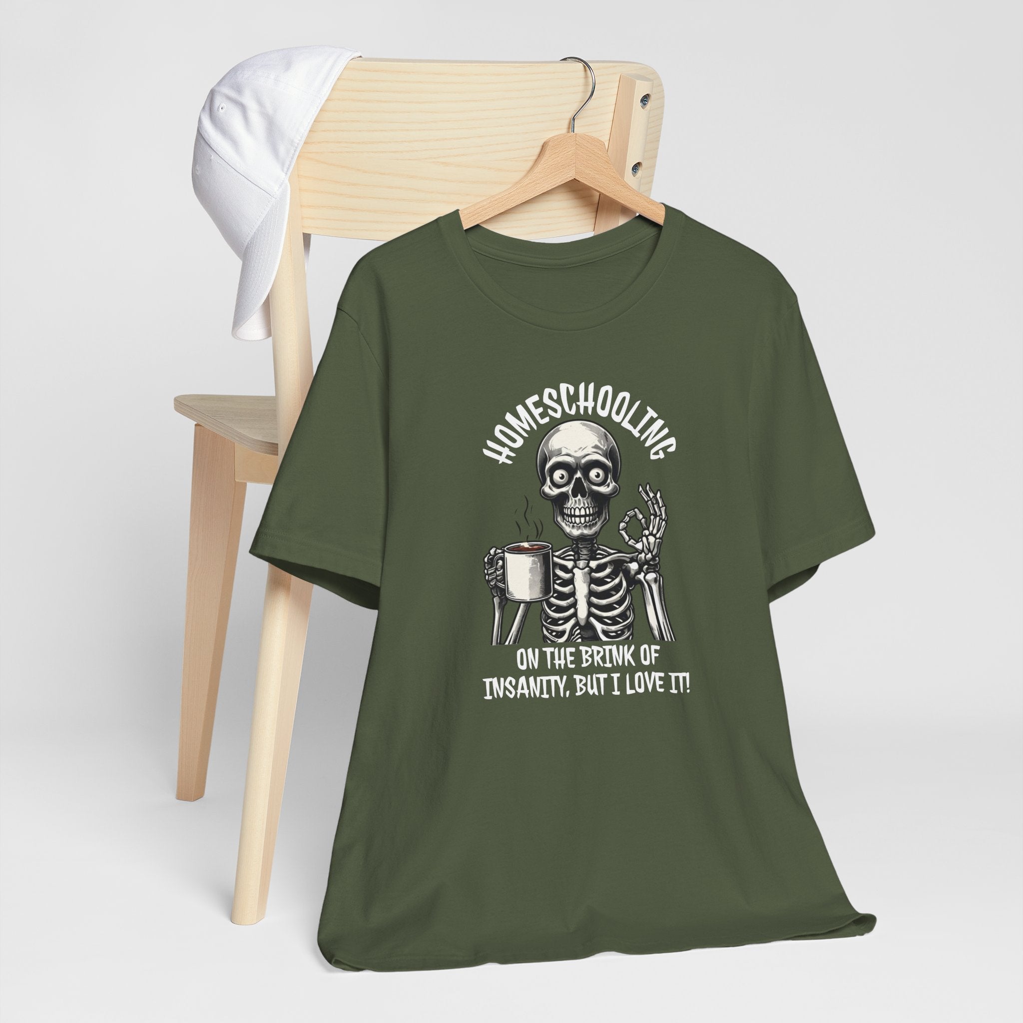Homeschooling Brink of Insanity Tee