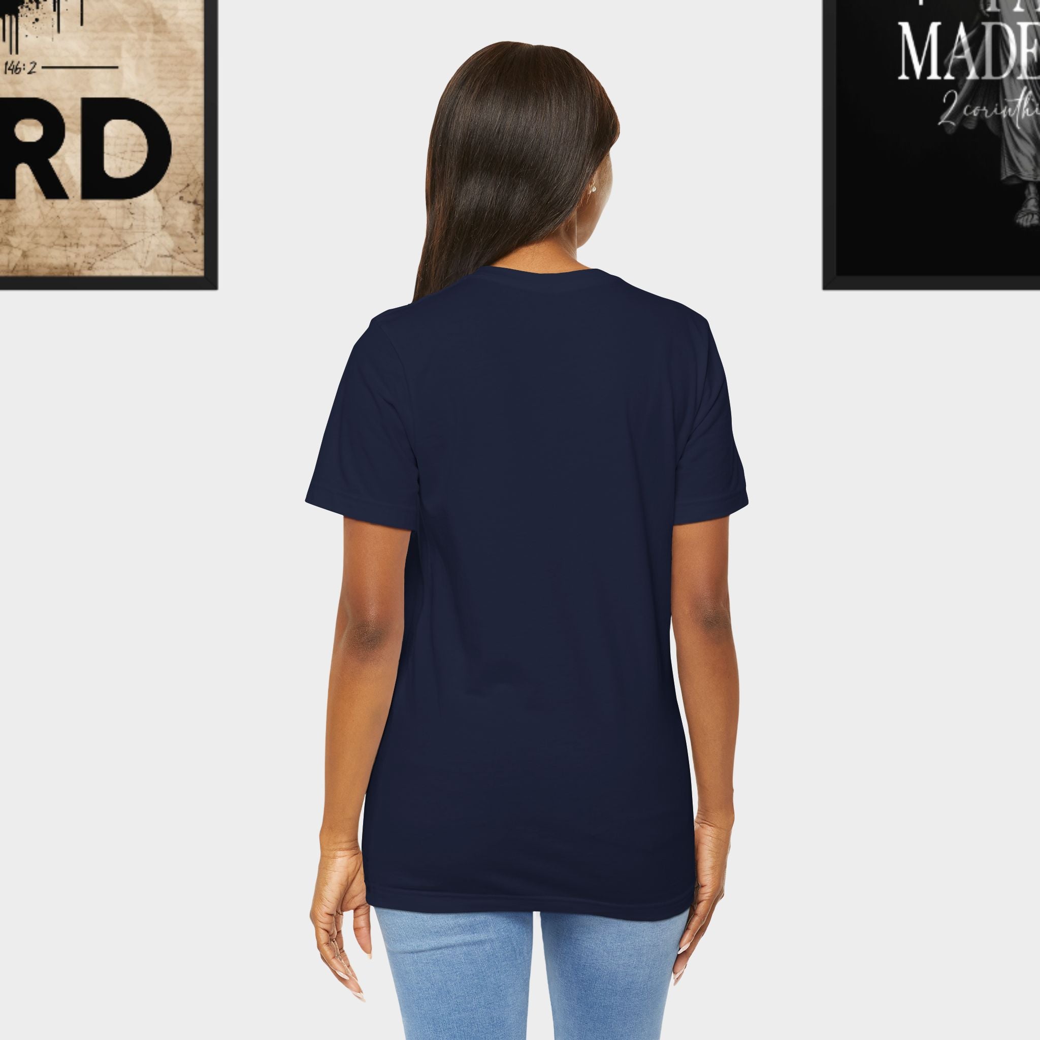 Faith-Inspired Short Sleeve Tee - Yesterday Today and Forever